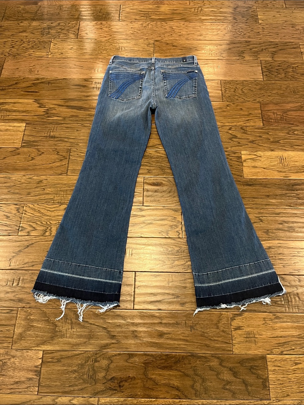 7 For All Mankind Tailorless Dojo High Rise Size 31 - Picture 2 of 16